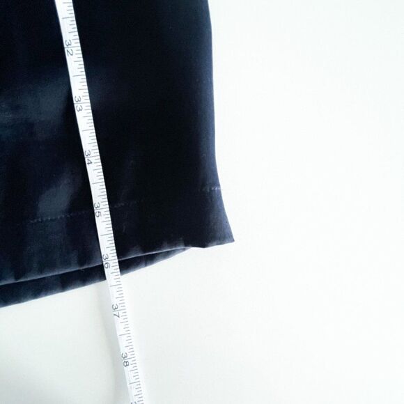 BcbgmaxAzria Klee Shirt Dress Darkmidnit Blue Women's S Front Zip - Picture 2 of 10